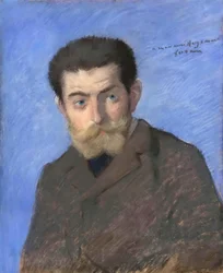 Portrait of Joris-Karl Huysmans, 1848-1907