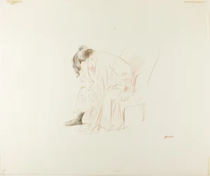 Seated Woman, Head in Right Hand