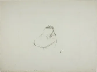 Study of a Nude Woman, from Behind