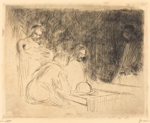 The Supper at Emmaus (third plate)