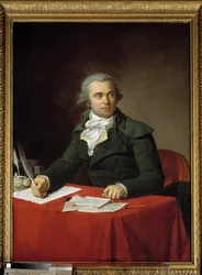 Portrait of the Minister of the Interior Jules Francois Pare from 1793 to 1794