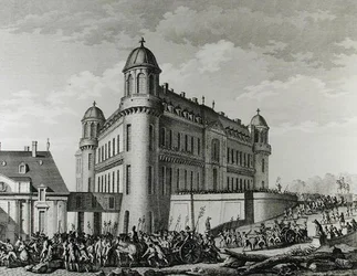 Cannons taken from Chantilly to Paris, 9th August 1789