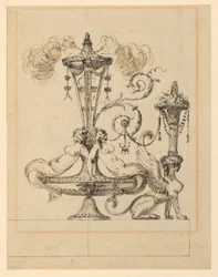 Design for a Decorative Arabesque