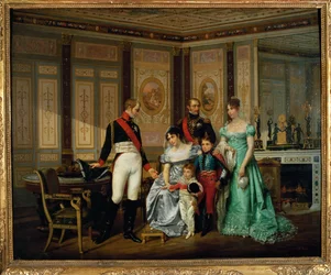 Empress Josephine Receives Tsar Alexander in Malmaison