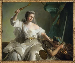 Allegory of Justice Combating Injustice