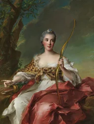 Madame Bergeret de Frouville as Diana