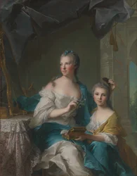 Madame Marsollier and Her Daughter