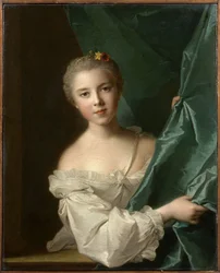 Portrait of Eleonore Louise de Berville, Marquise de Hallay-Coetquen