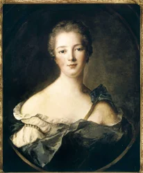 Portrait of Jeanne Antoinette Poisson, Marquise of Pompadour (Madame de Pompadour)
