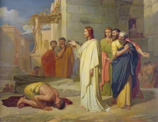 Jesus Healing the Leper, 1864