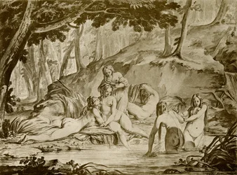 Bathing Nymphs