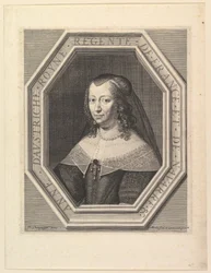 Anne of Austria, Queen of France, in Mourning