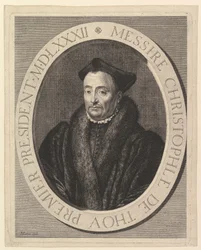 Christophe de Thou, First President of the Parliament