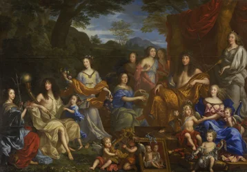 Louis XIV and the royal family, 1670