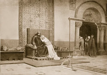 The Excommunication of Robert the Pious, Illustration from 