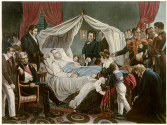 The Death of Napoleon, 5/05/1821 at Saint Helena