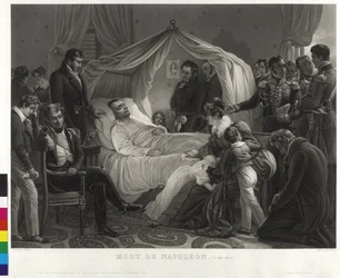 Surrounded by Abiders Napoleon I on the Deathbed