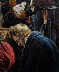 The Death of Napoleon, 1821 (detail)