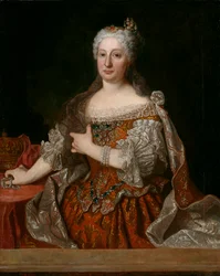 Portrait of Archduchess Maria Anna of Austria, Queen of Portugal