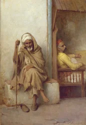 Algerian Men Resting