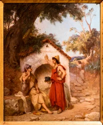 Algerian Women Around the Fountain