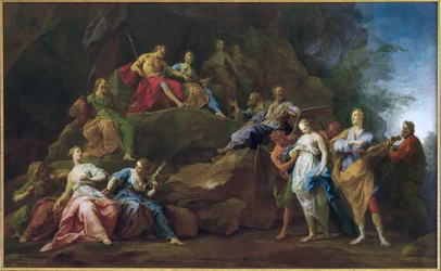Orpheus Descends to the Underworld to Ask for Eurydice