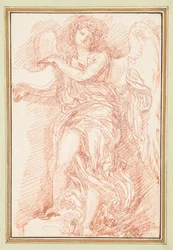 Angel with Large Wings
