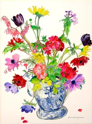 Spring in an Old English Pitcher