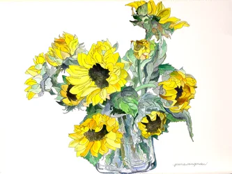 Sunflowers, 2002