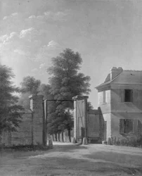 Entrance to the Park at Saint-Cloud