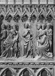 Cathedral, Interior, Choir Screen, Jesus Christ Appearing to the Apostles and Disciples in Galilee