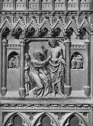 Cathedral, Interior, Choir Screen, Jesus Christ Appearing to the Apostles, Incredulity of St. Thomas
