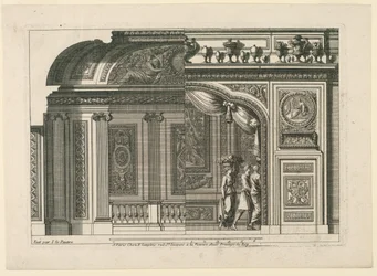 Design for a French Alcove, from Alcoves à le Francoise