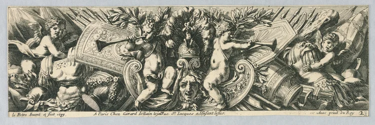 Friezes: Trophies of Arms and Putti