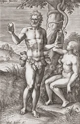 Adam and Eve in the Garden of Eden