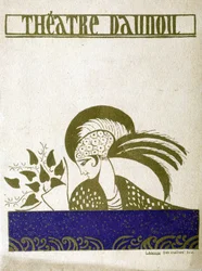 Programme of the Theatre Daunou in Paris