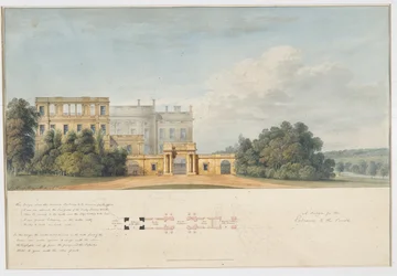 A Design for the Entrance to the Court, Chatsworth