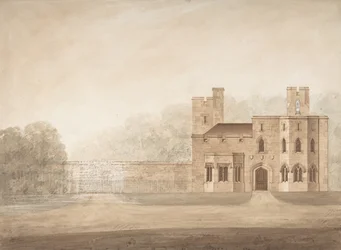 Design for Bishopsgate Lodge, at Windsor Castle, Berkshire