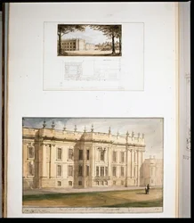Designs for the East Elevation, Chatsworth House