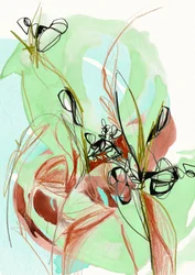 Fluid Floral Greens