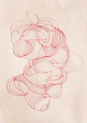 Fluid Organic Red Design