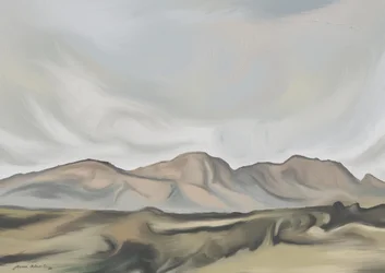 Serene Desert Mountains