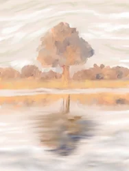 Tranquil Autumn Reflection