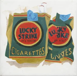 Green Lucky Strike packs