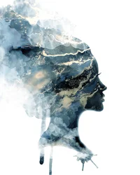 Ethereal Blue Gold Profile