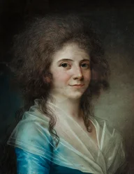 Portrait of Lady-in-Waiting Wilhelmine Bertouch