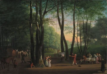 The Dancing Glade at Sorgenfri, North of Copenhagen