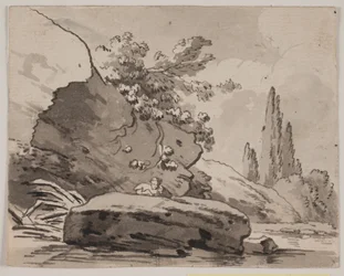 Cliffs and Cypresses