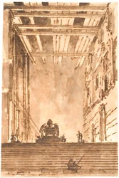 Staircase and Catafalque