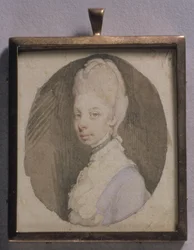 Portrait Miniature of Queen Charlotte